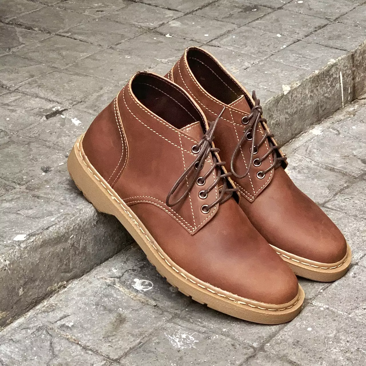 445 Oxford-HiCut Copper airwear soles