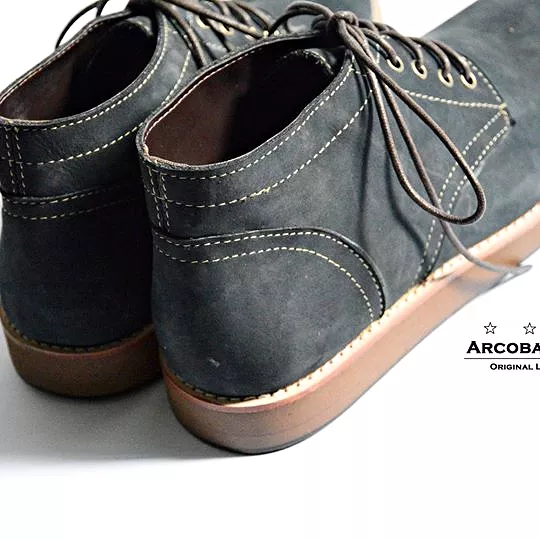 445 Oxford-HiCut DarkGray (Nubuck)