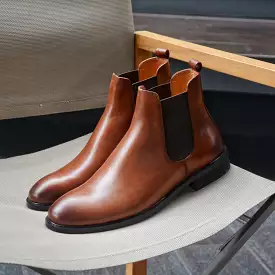 901 Chelsea Boots Painted Leather