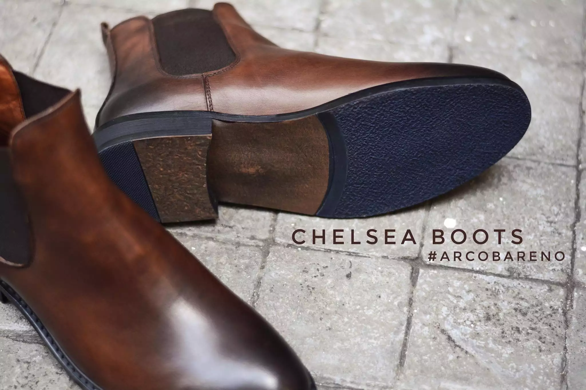 901 Chelsea Boots Painted Leather