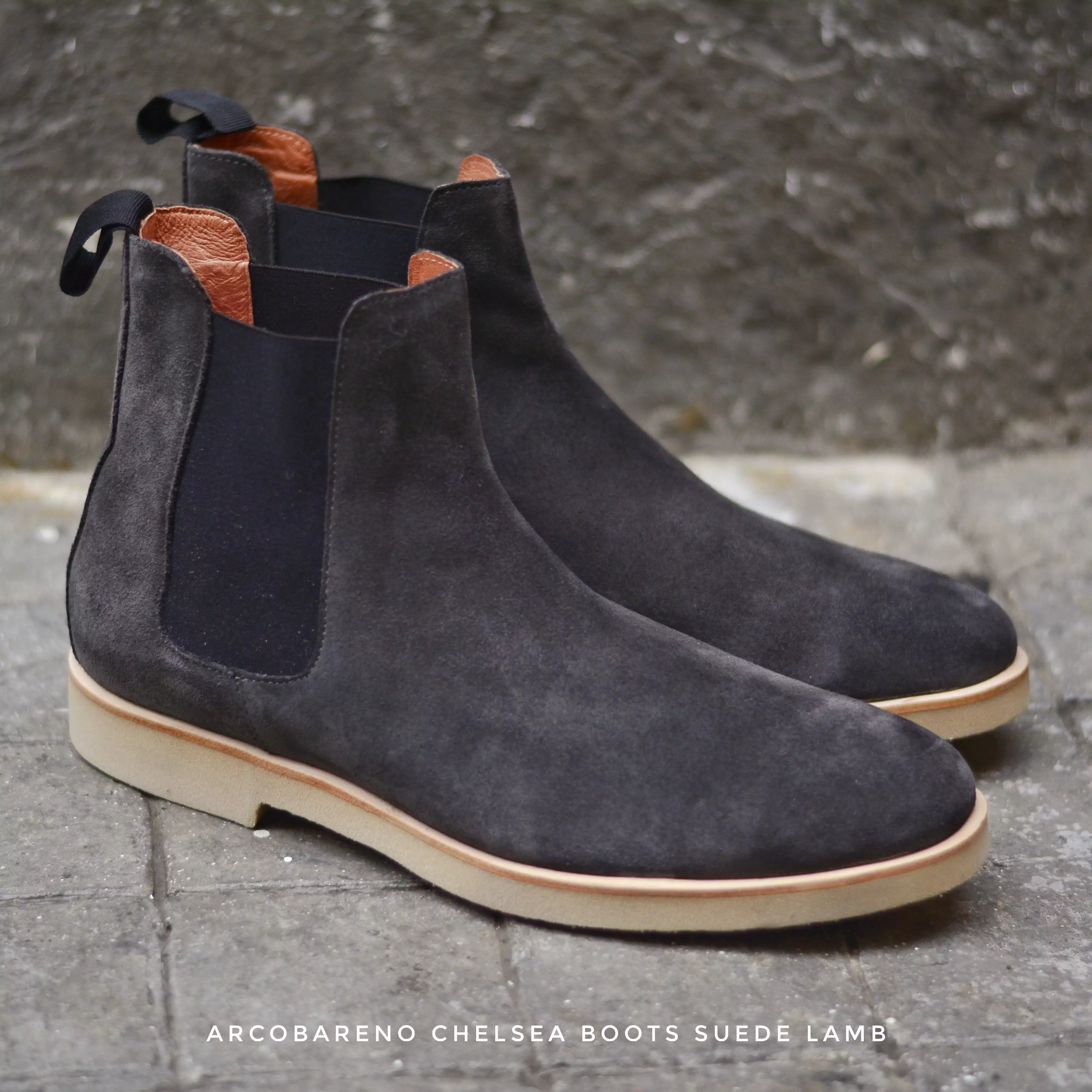 901 Chelsea Boots Suede Lamb SpaceGray