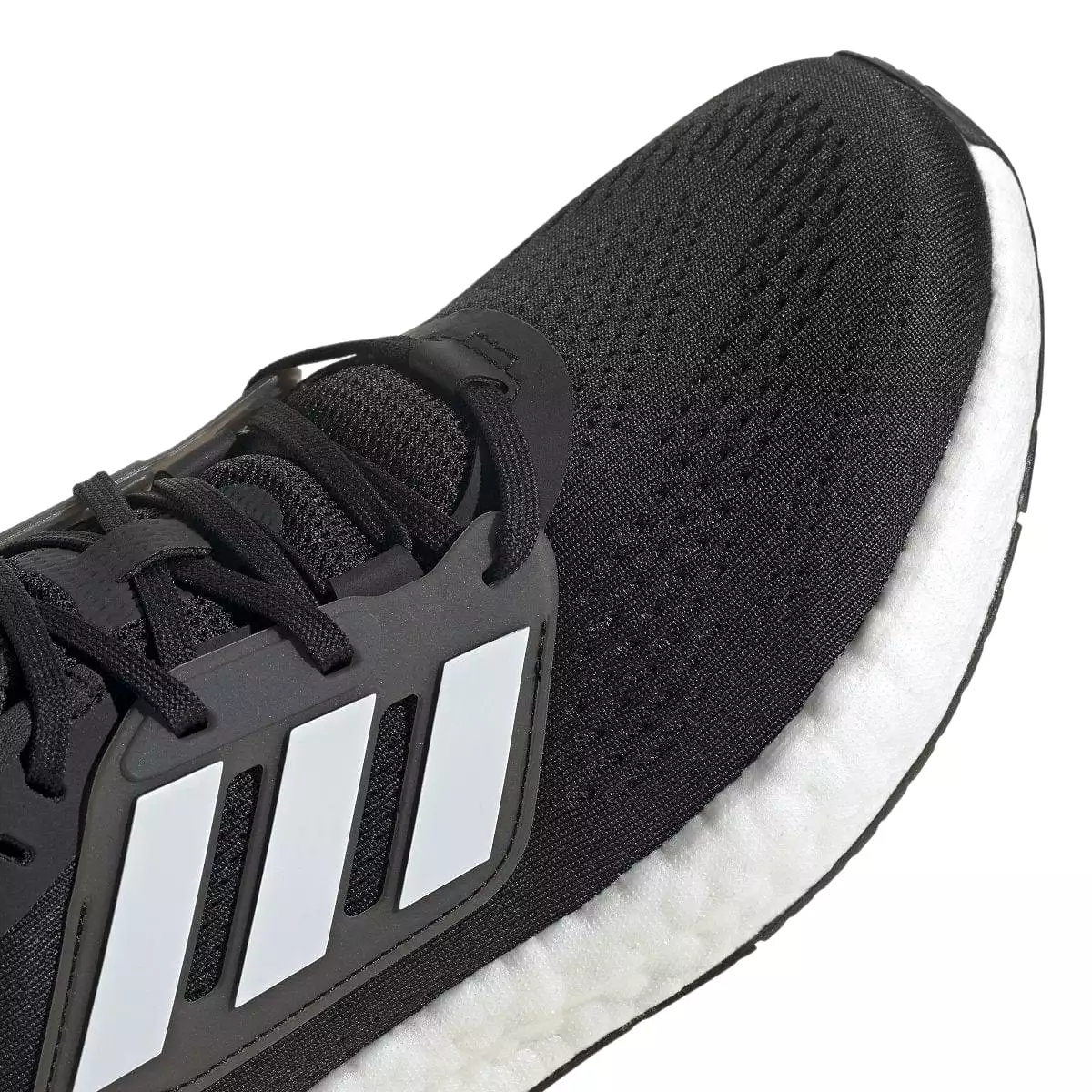 ADIDAS MEN'S PUREBOOST 22 BLACK/WHITE RUNNING SHOES