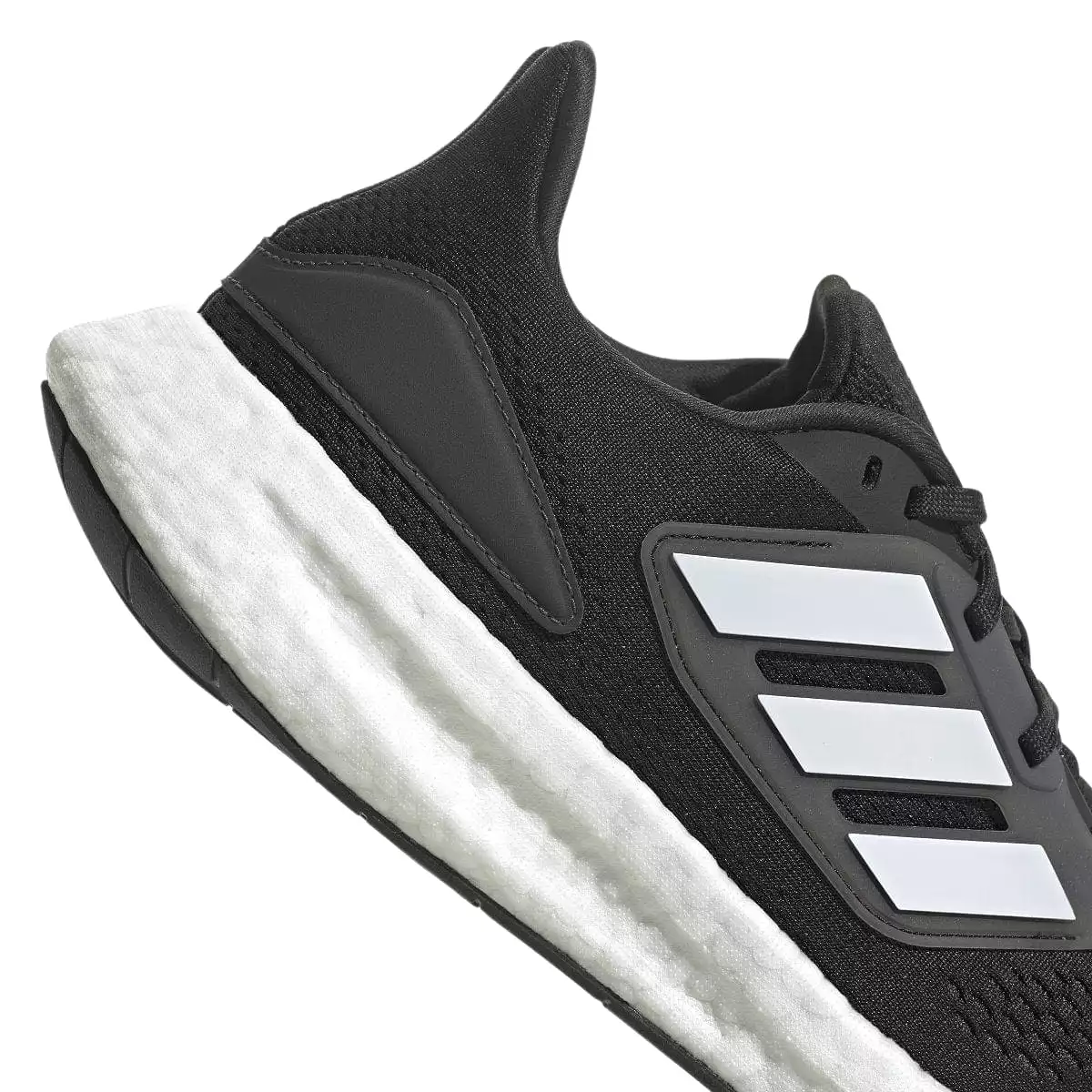 ADIDAS MEN'S PUREBOOST 22 BLACK/WHITE RUNNING SHOES