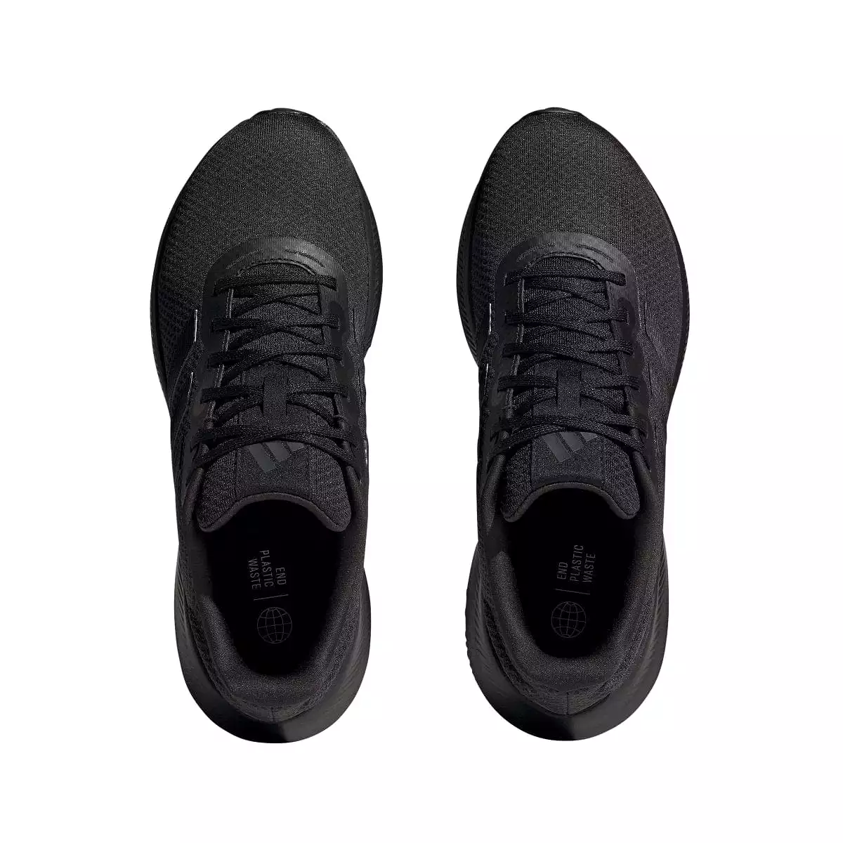 ADIDAS MEN'S RUNFALCON 3.0 TRIPLE BLACK RUNNING SHOES