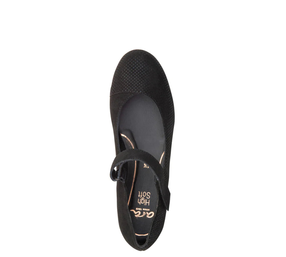 Ara Women's Sienna - Black Pin Dot