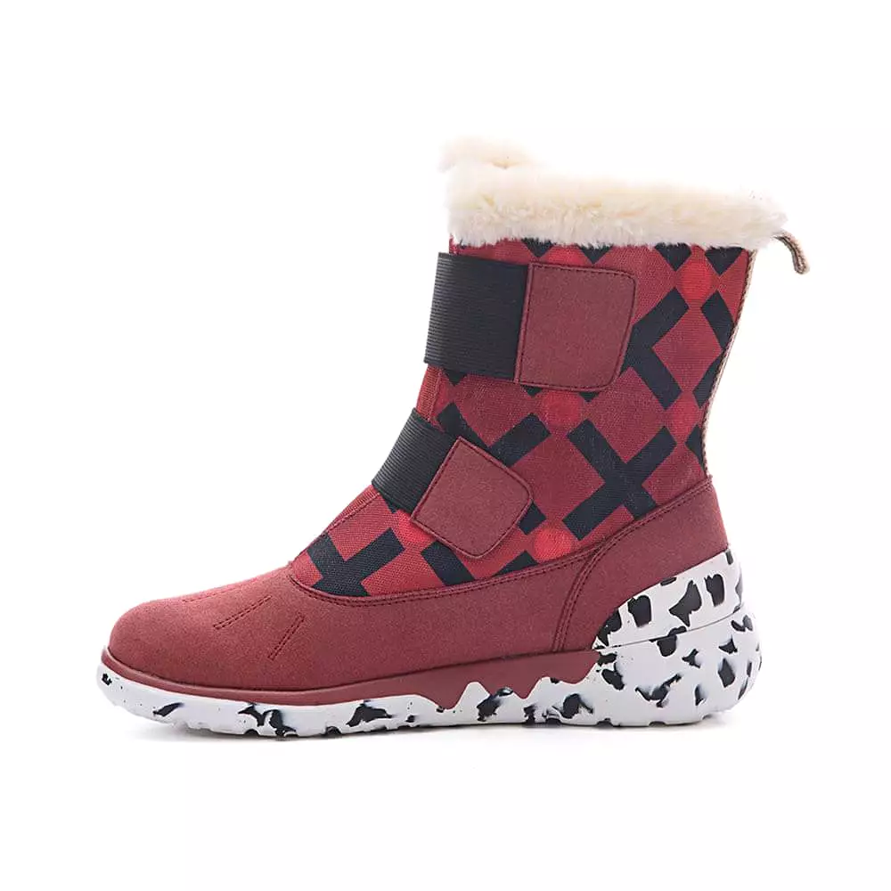 Ashmole Boots Red Kids