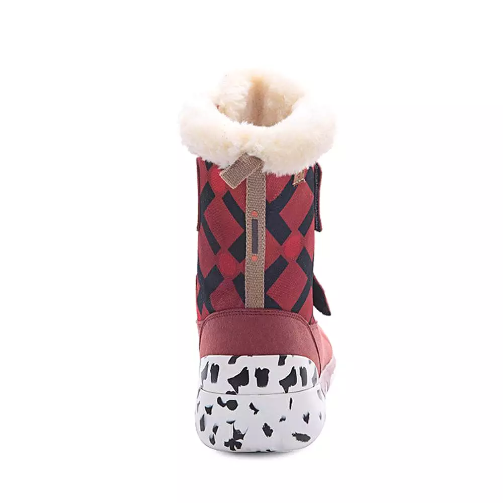 Ashmole Boots Red Kids