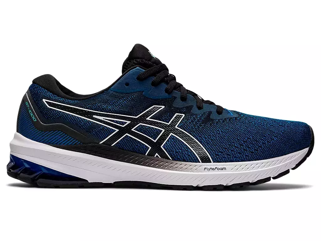 Asics GT-1000 11 Men's Running Shoes - Lake Drive/Black