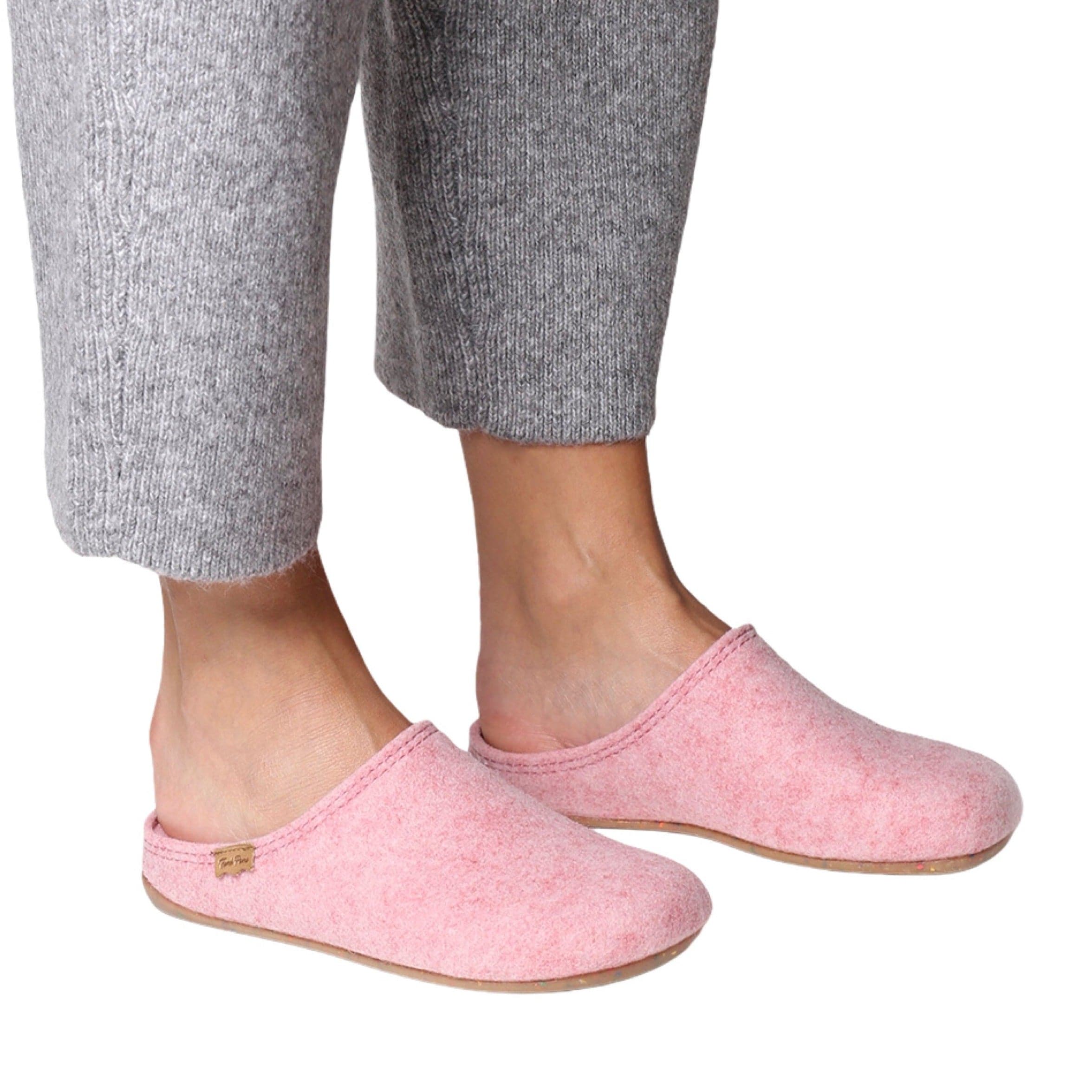 Basic Felt Slippers for Unisex - Mona-FR