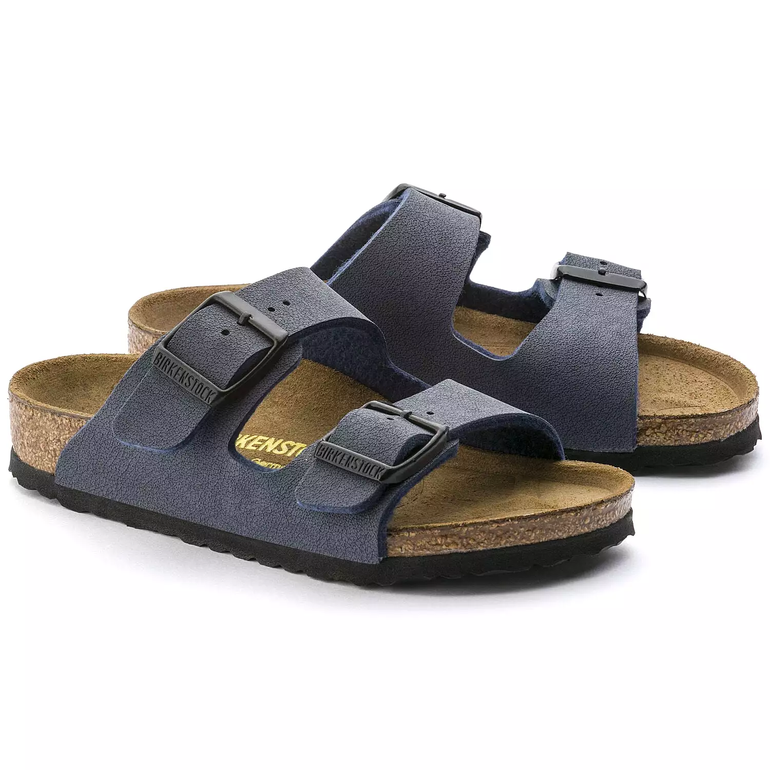 Birkenstock Kids Arizona BirkiBuc Navy Sandals