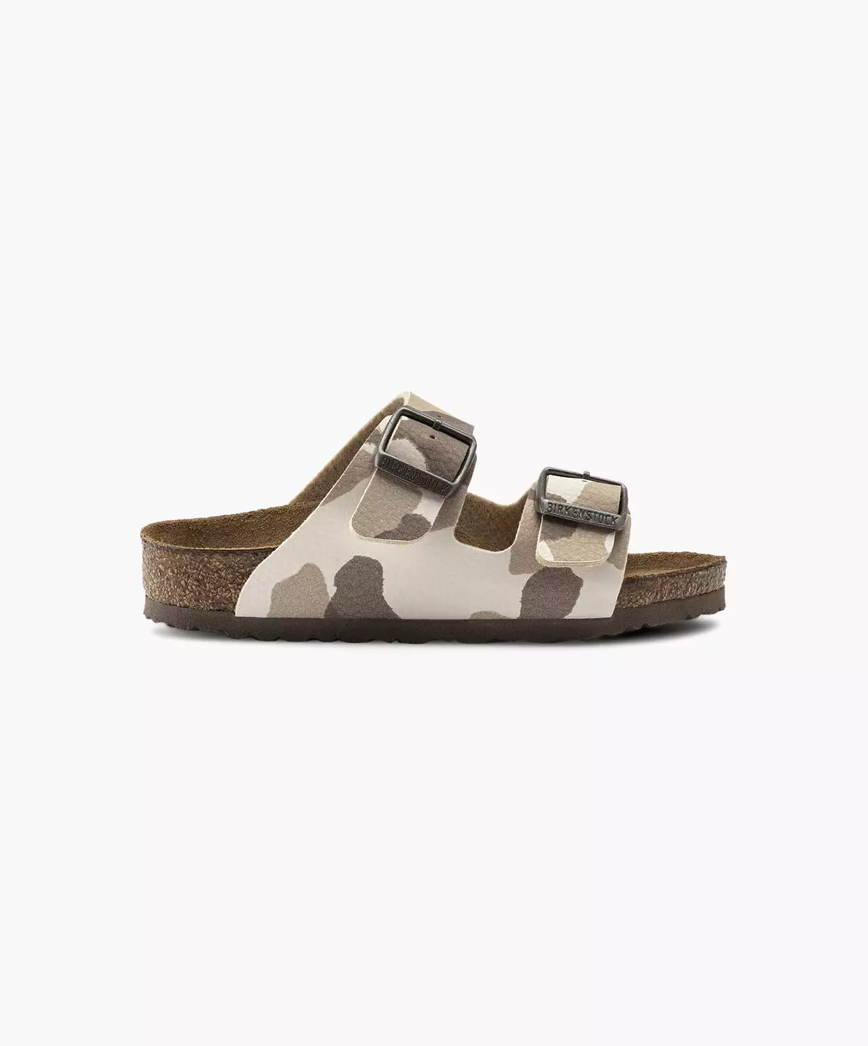 Birkenstock Kids Arizona Birko-Flor Desert Soil Camo Almond Sandals