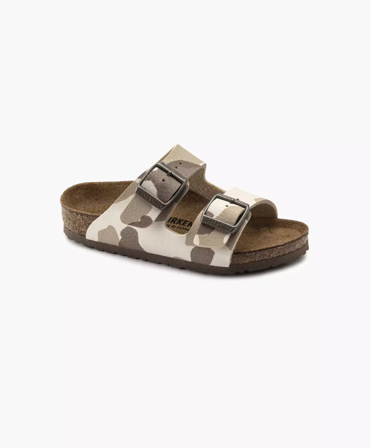 Birkenstock Kids Arizona Birko-Flor Desert Soil Camo Almond Sandals