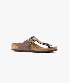 Birkenstock Kids Gizeh BirkiBuc Mocca Sandals