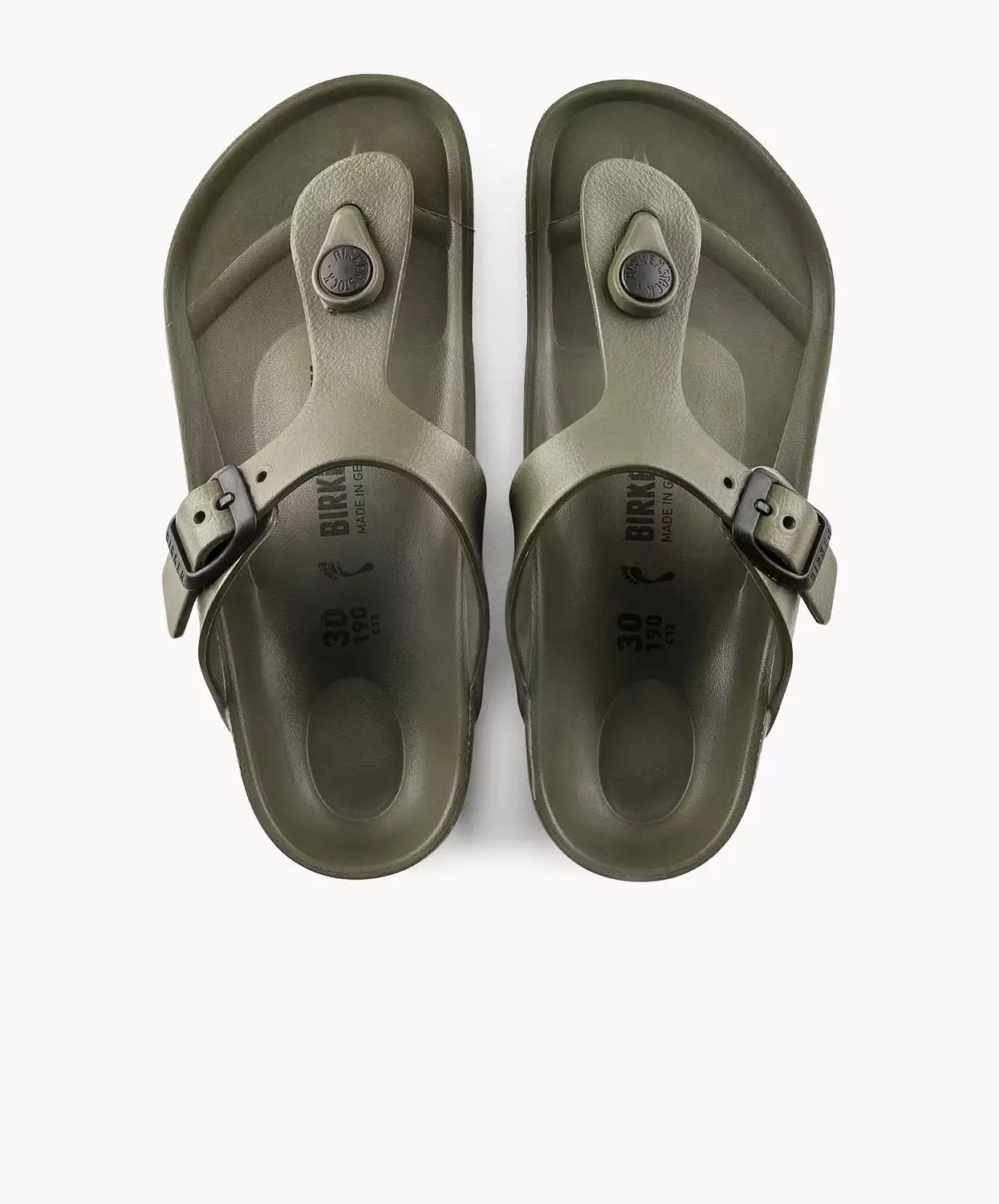 Birkenstock Kids Gizeh EVA Khaki Sandals