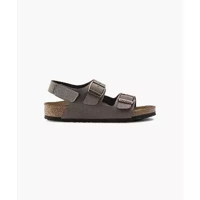 Birkenstock Kids Milano BirkiBuc Mocca Sandals