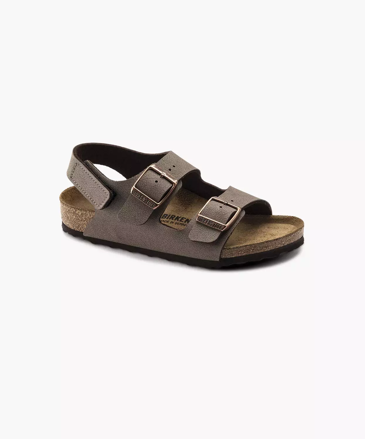 Birkenstock Kids Milano BirkiBuc Mocca Sandals