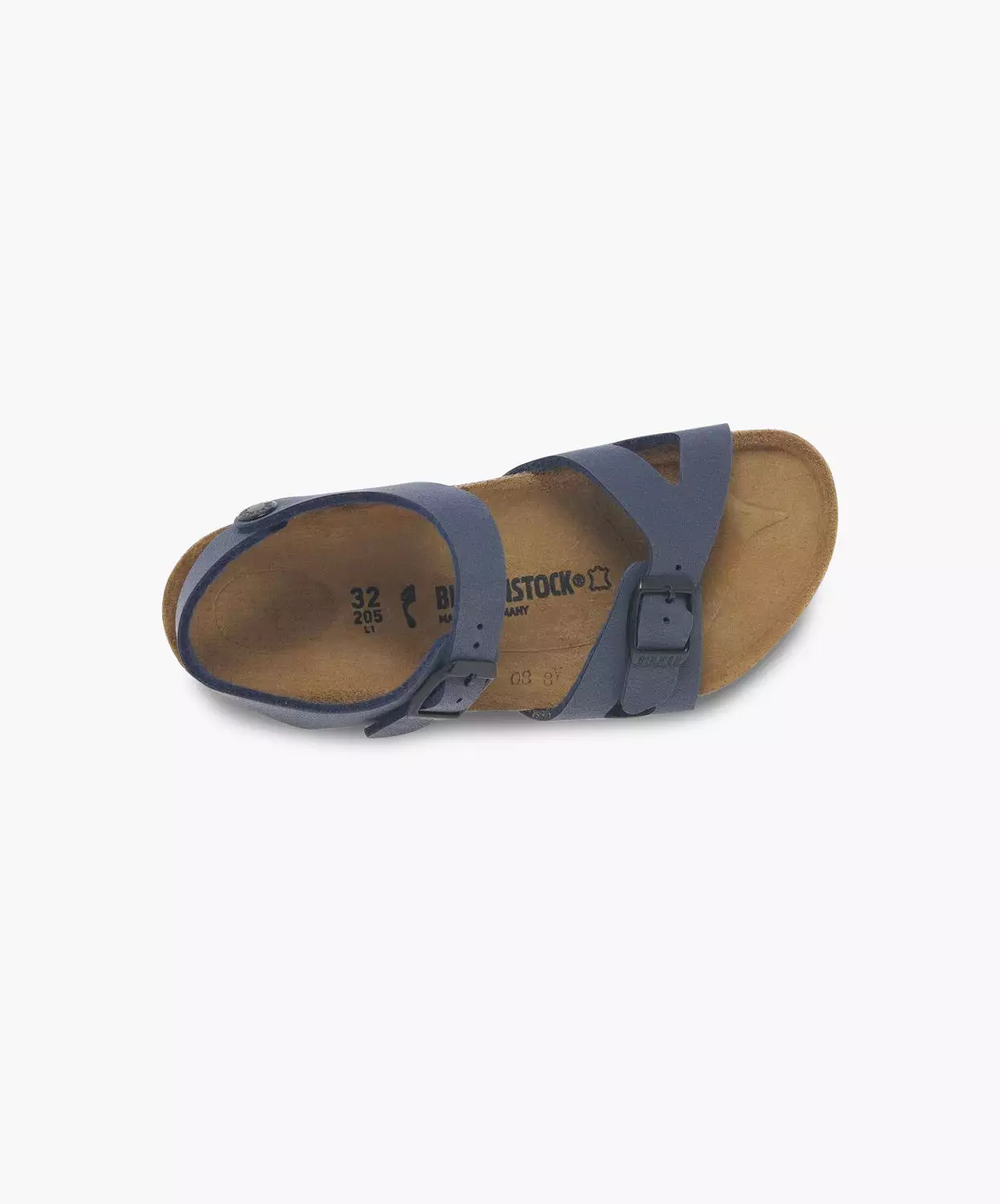 Birkenstock Kids Rio BirkiBucNavy Sandals