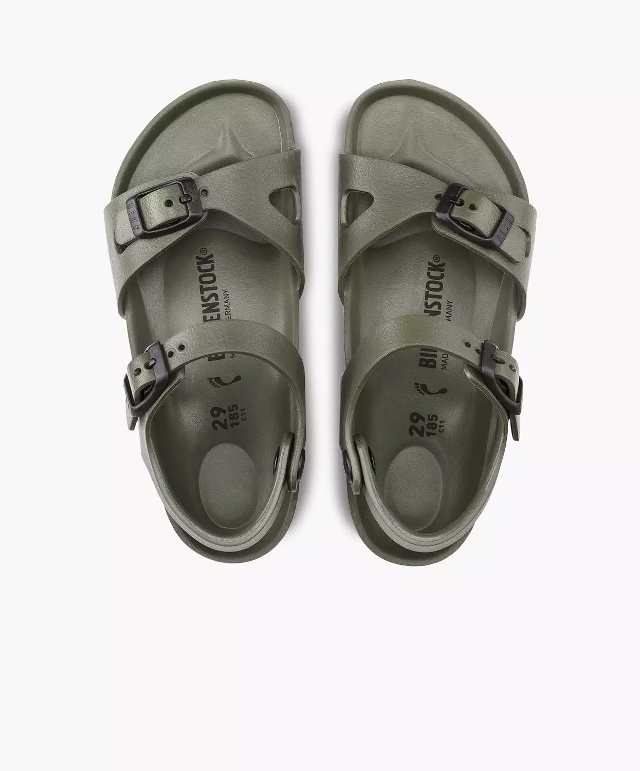 Birkenstock Kids Rio EVA Khaki Sandals