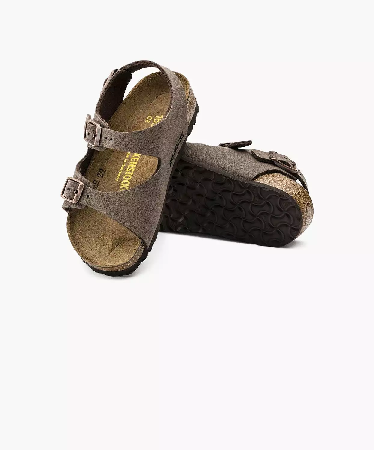 Birkenstock Kids Roma BirkiBuc Mocca Sandals