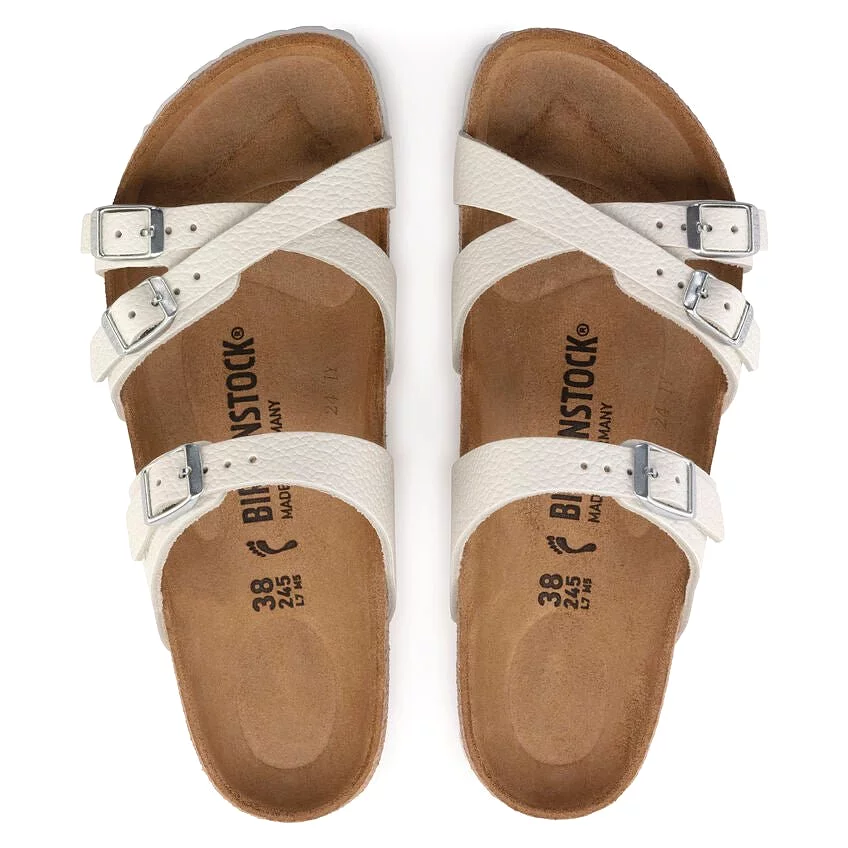 Birkenstock Women's Franca - White Leather