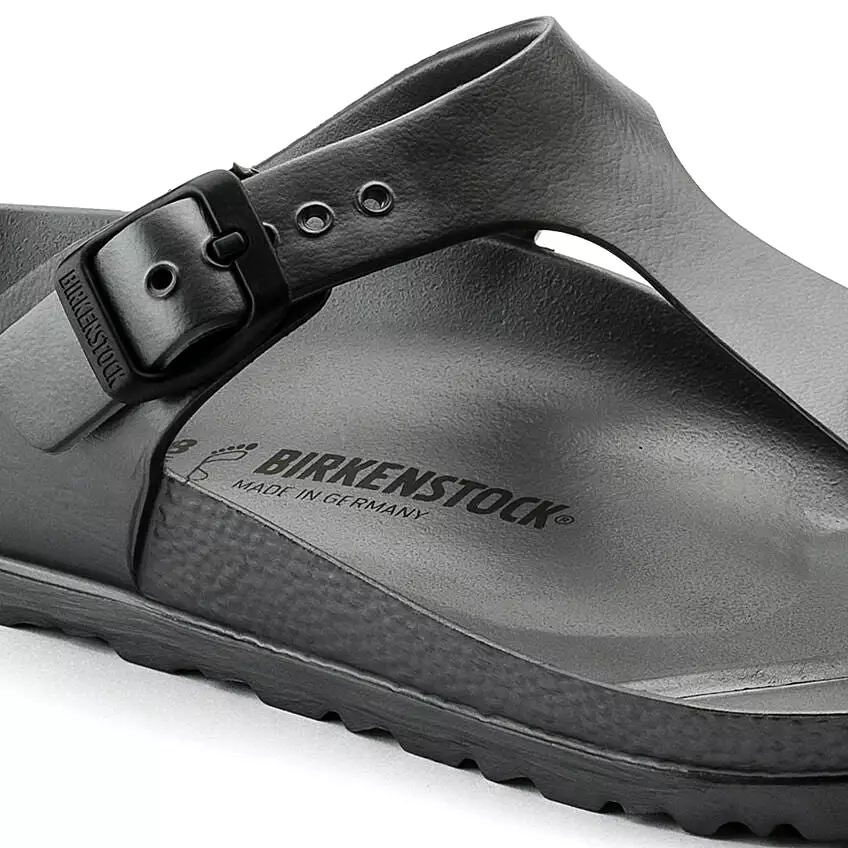 Birkenstock Women's Gizeh EVA - Metallic Anthracite