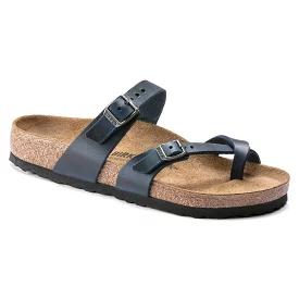 Birkenstock Women's Mayari - Blue Oiled Leather