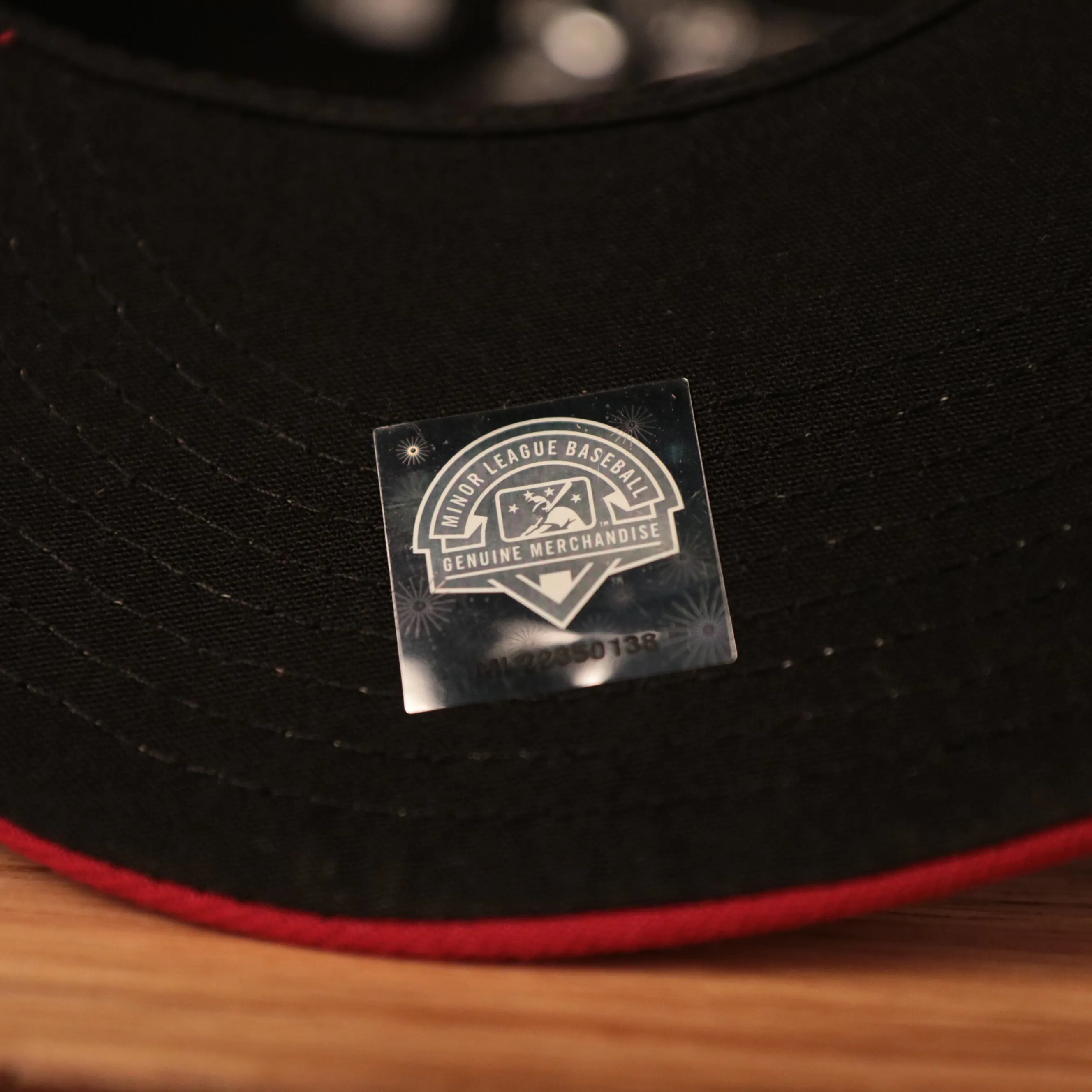 Black Luchadores 59Fifty Fitted Cap | MiLB Copa Hats | Reading Fighting Phils 5950 Fitted Cap