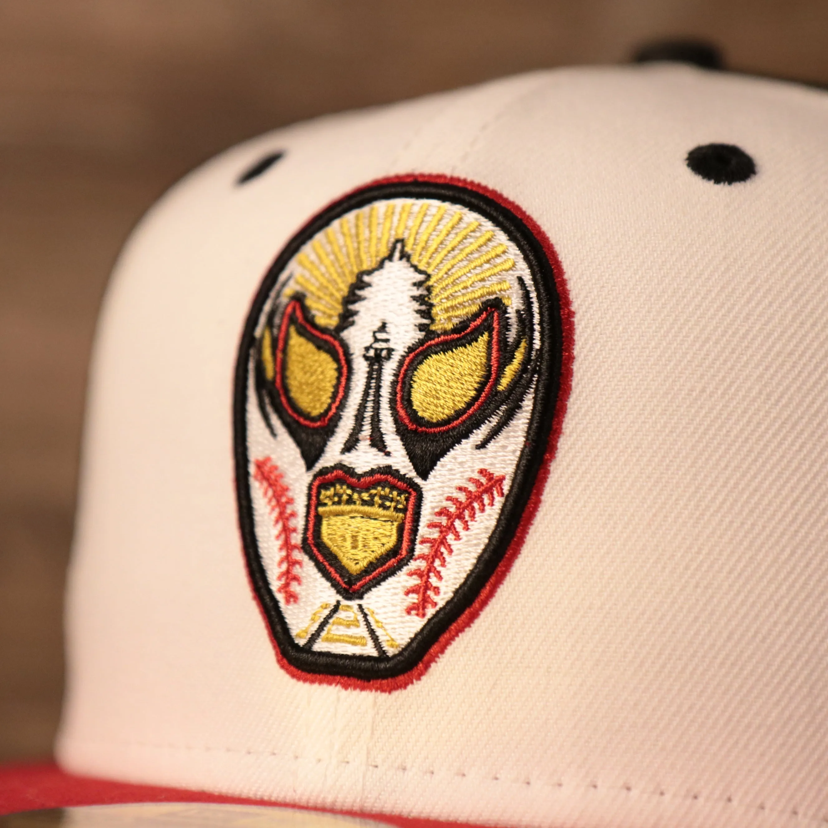 Black Luchadores 59Fifty Fitted Cap | MiLB Copa Hats | Reading Fighting Phils 5950 Fitted Cap