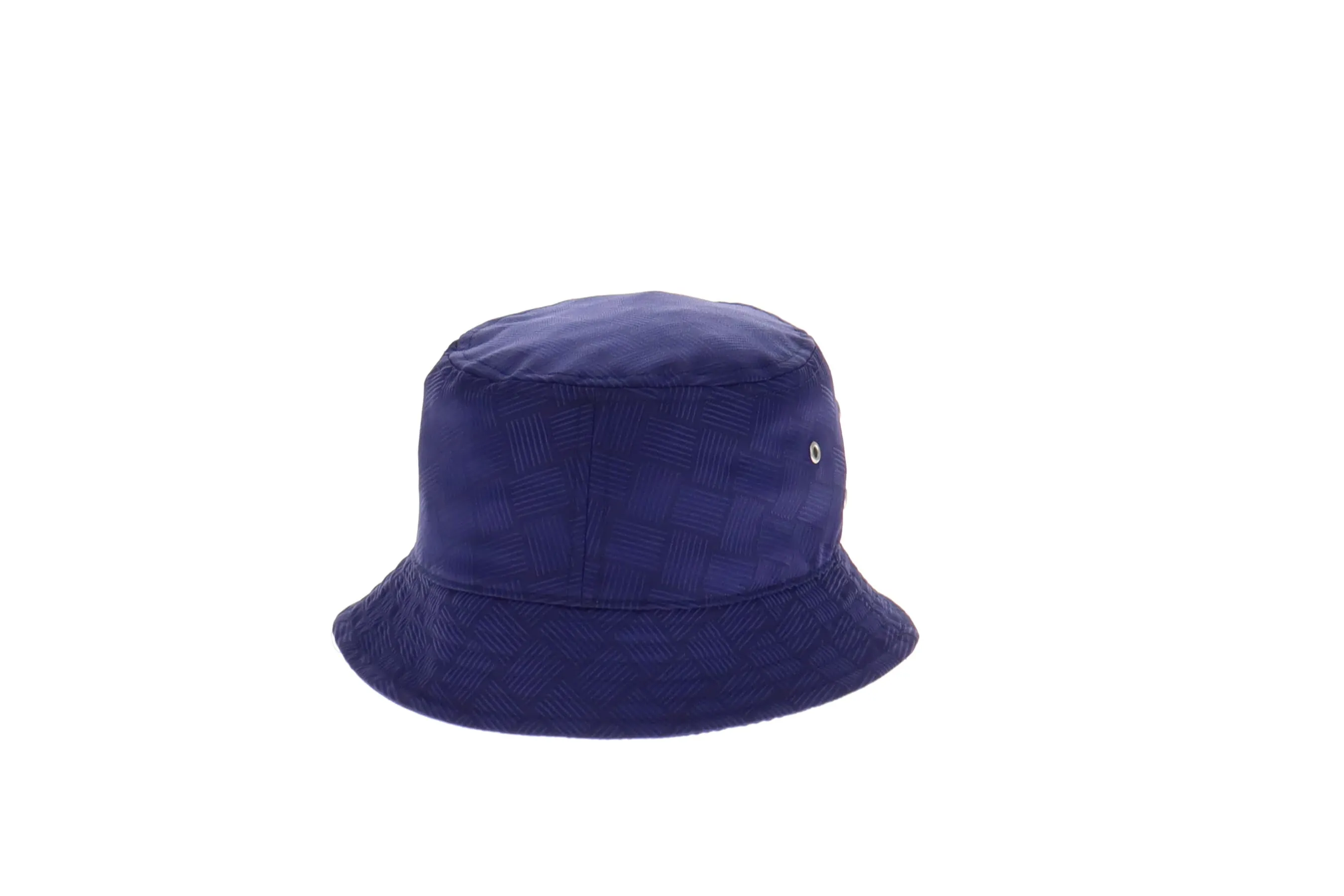 Bottega Veneta Purple Jacquard Intreccio Bucket Hat (M)