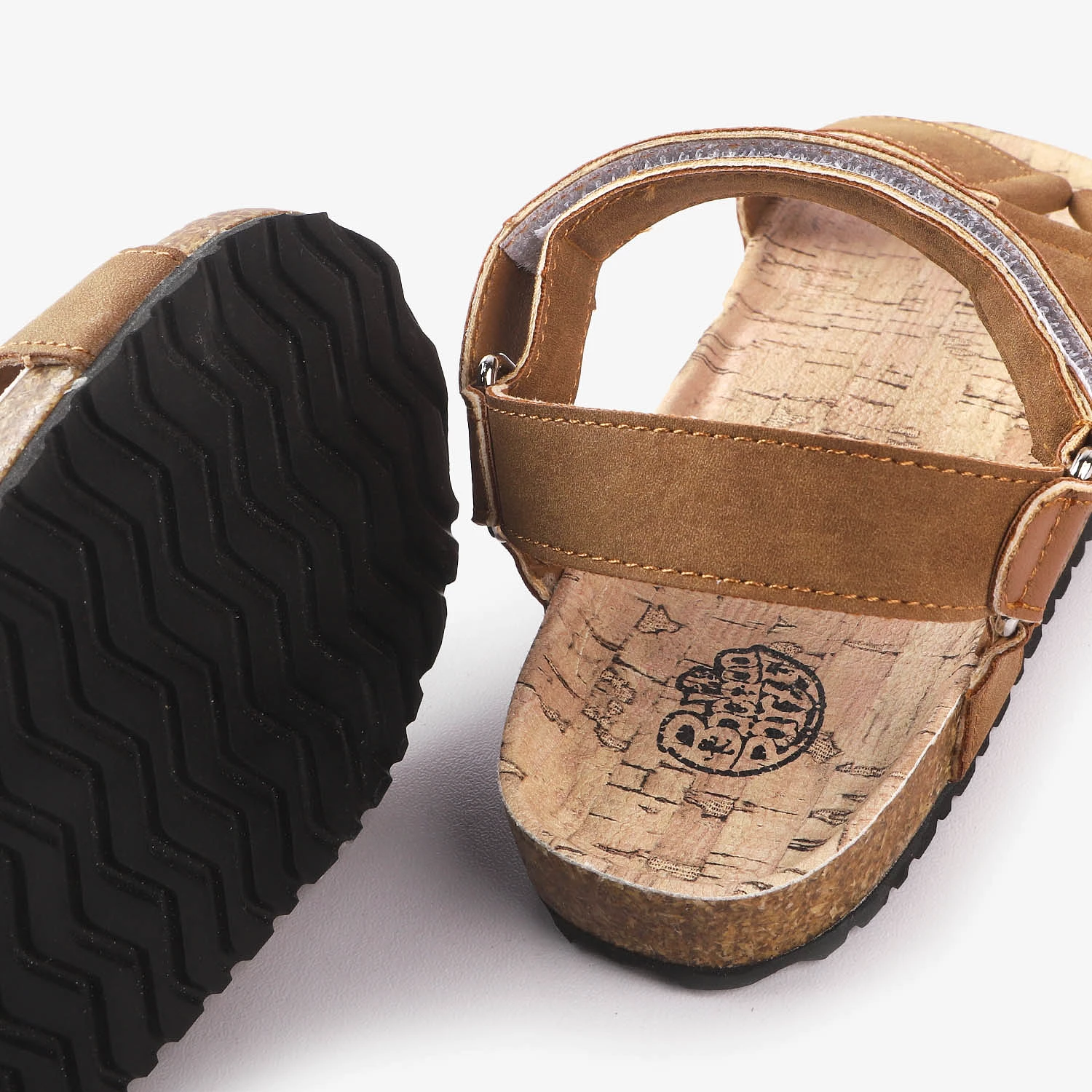 Boys Sandal 130-1-BROWN