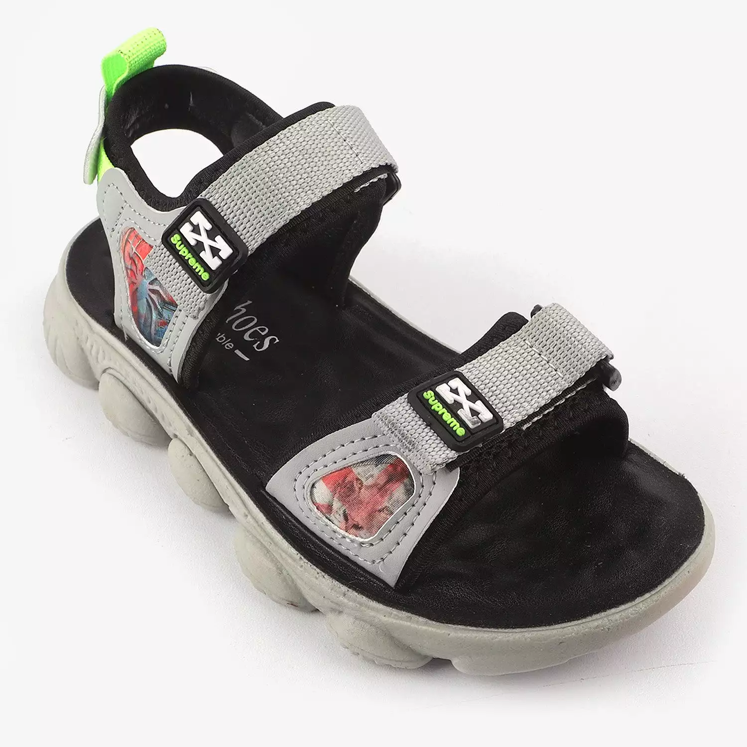 Boys Sandal B2024-7-GREY