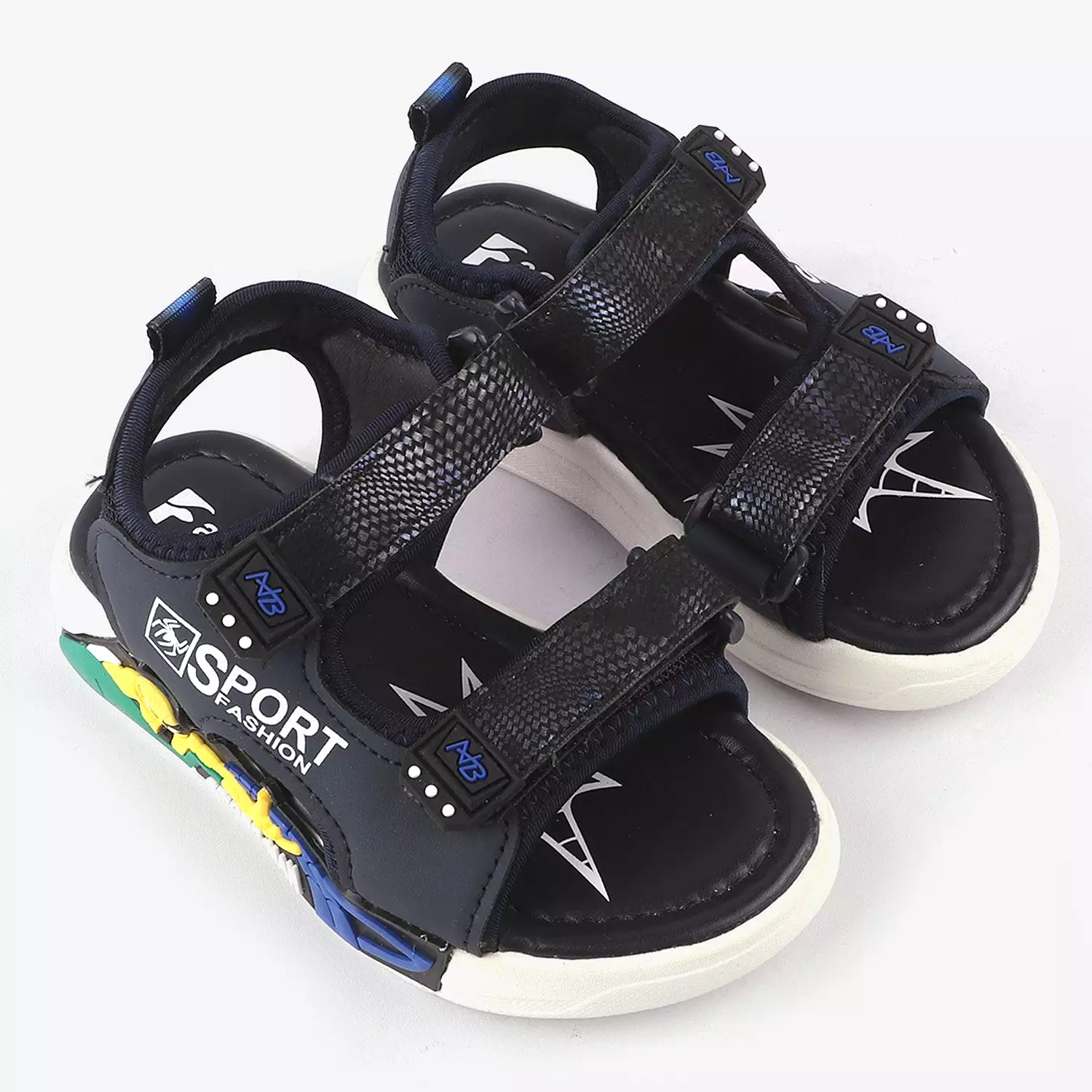 Boys Sandals R-11-NAVY