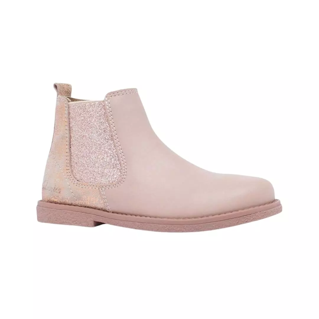 CHELSEA 2 CLARKS - ROSE/ROSE GOLD DISTRESS