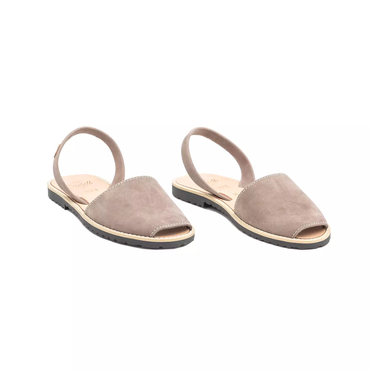 Classic Leather Sandal For Women - Madona 1056 Nobuck