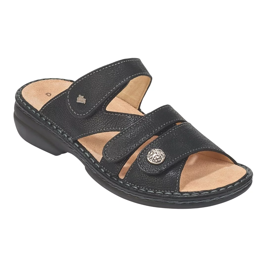 Finn Comfort Women's Ventura-S -  Black Longbeach