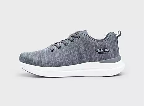 FitVille Men's ArchPower FlyWave Running Shoes