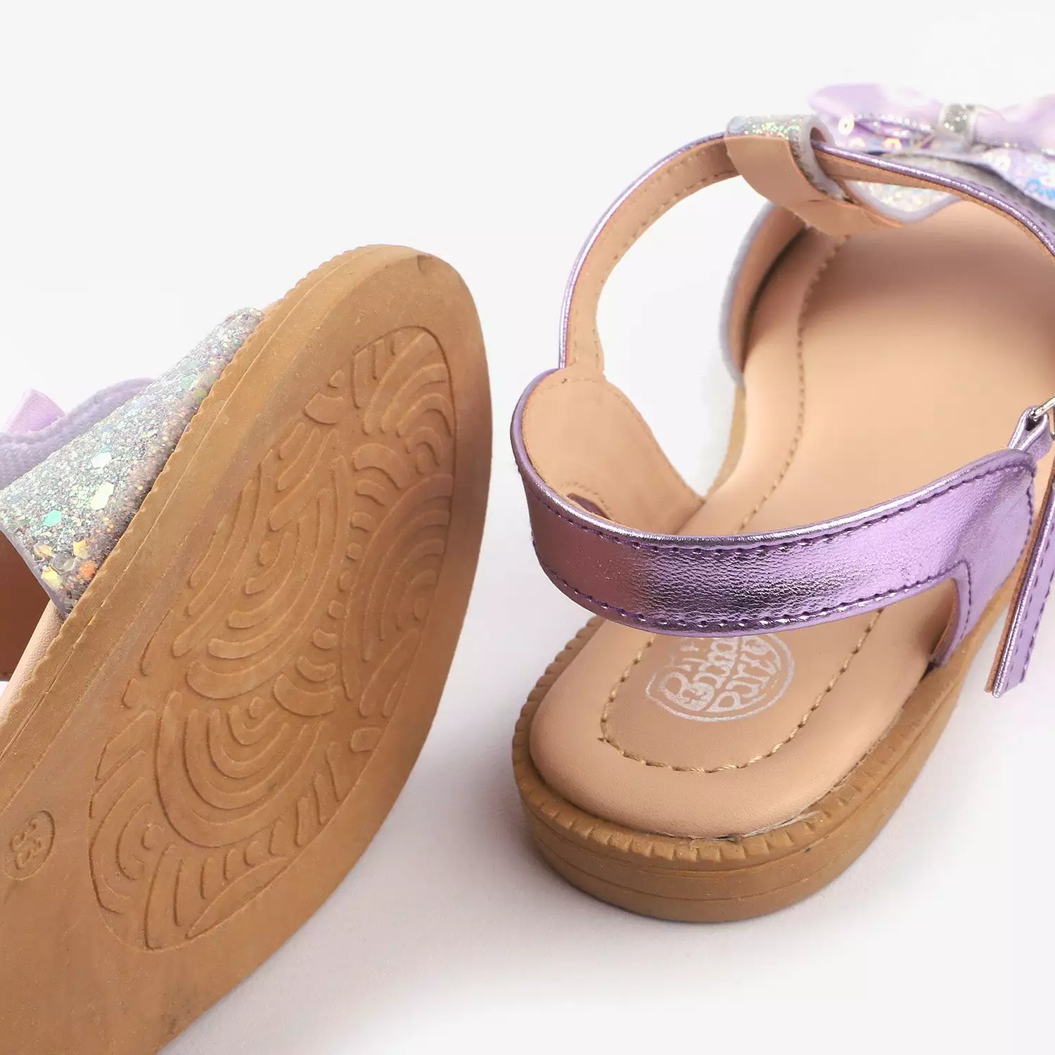 Girls Sandal 1031-1-Purple