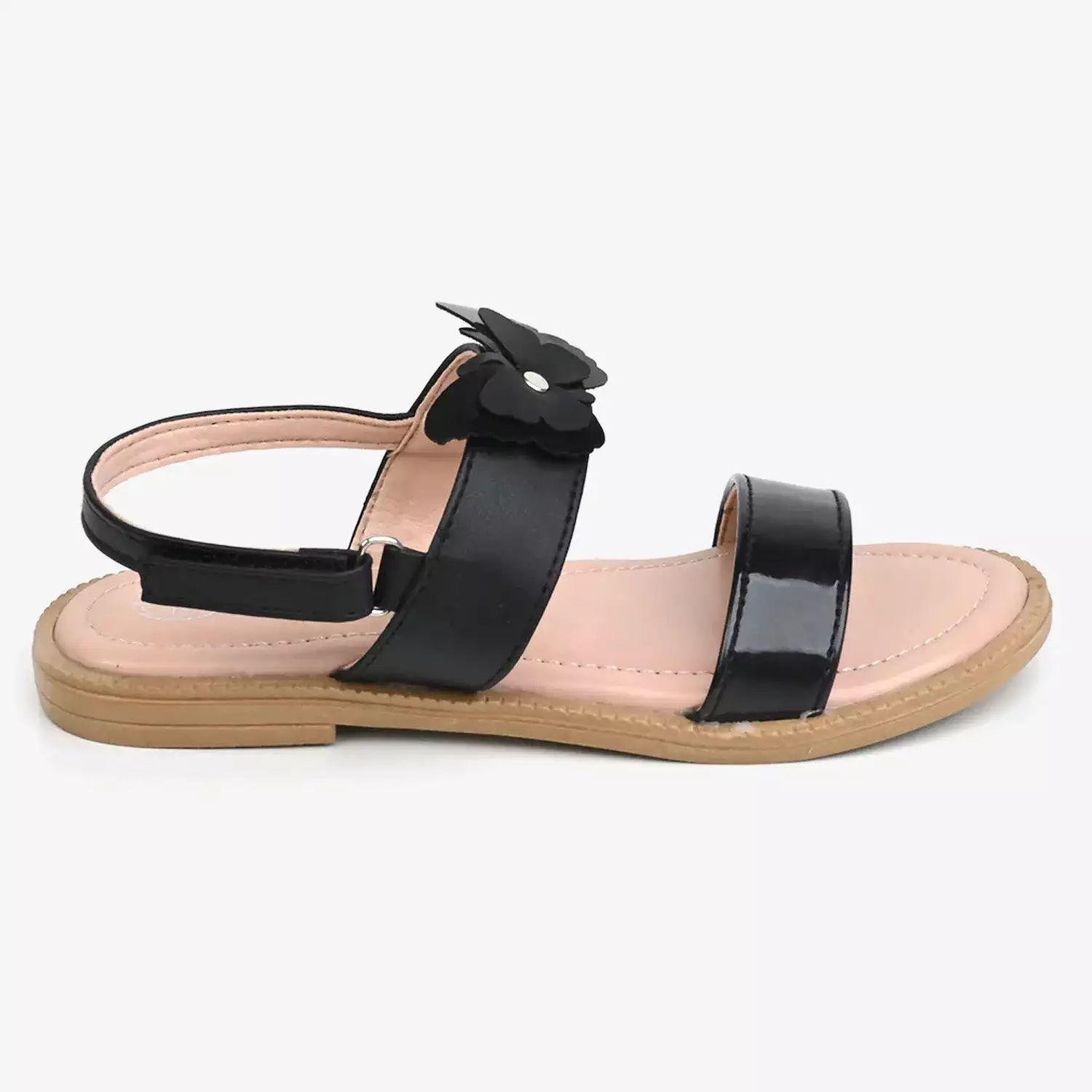 Girls Sandals 1284-BLACK