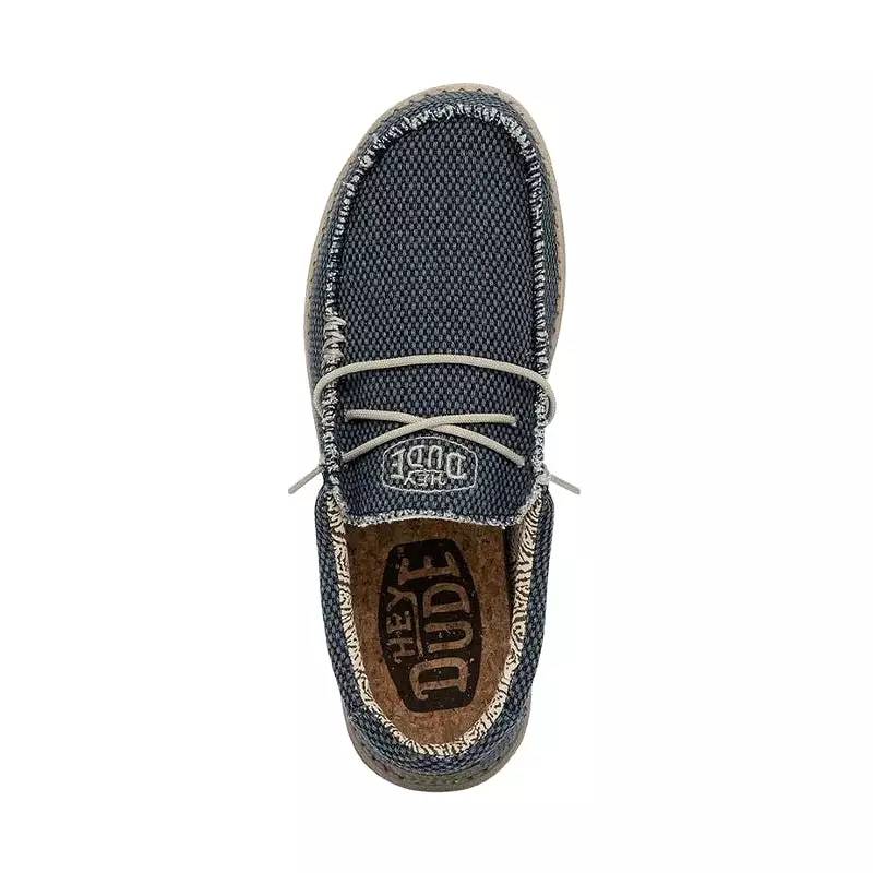 'Hey Dude' Men's Wally Braided - Blue Night