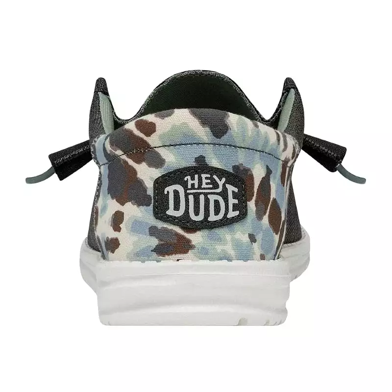 'Hey Dude' Men's Wally Funk Tie Dye - Grey