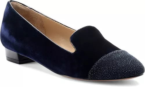 Isola Women's •Coventry• Velvet Smoking Flat