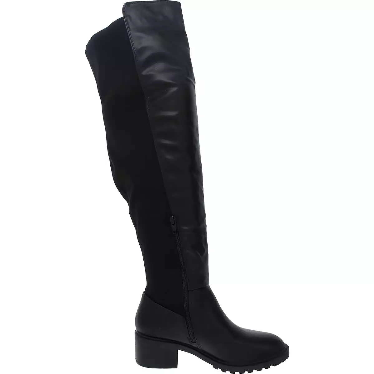 Journee Collection Womens Faux Leather Extra Wide Calf Over-The-Knee Boots