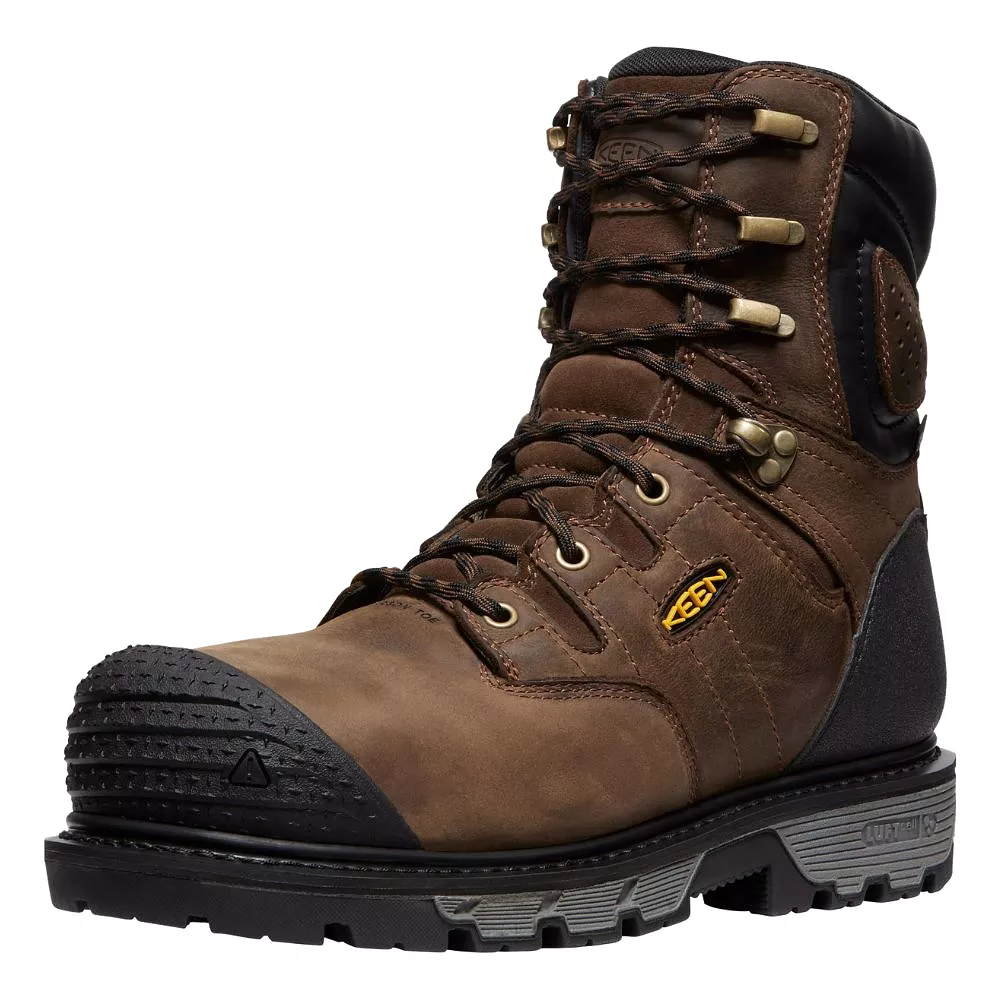 Keen Camden Men's 8 Insulated Waterproof Composite Toe Work Boot 1028289 - Brown