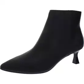 Kenneth Cole New York Womens Bexx Faux Leather Ankle Booties