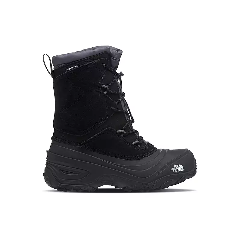 Kid's Grade School Alpenglow V Waterproof Black/Grey