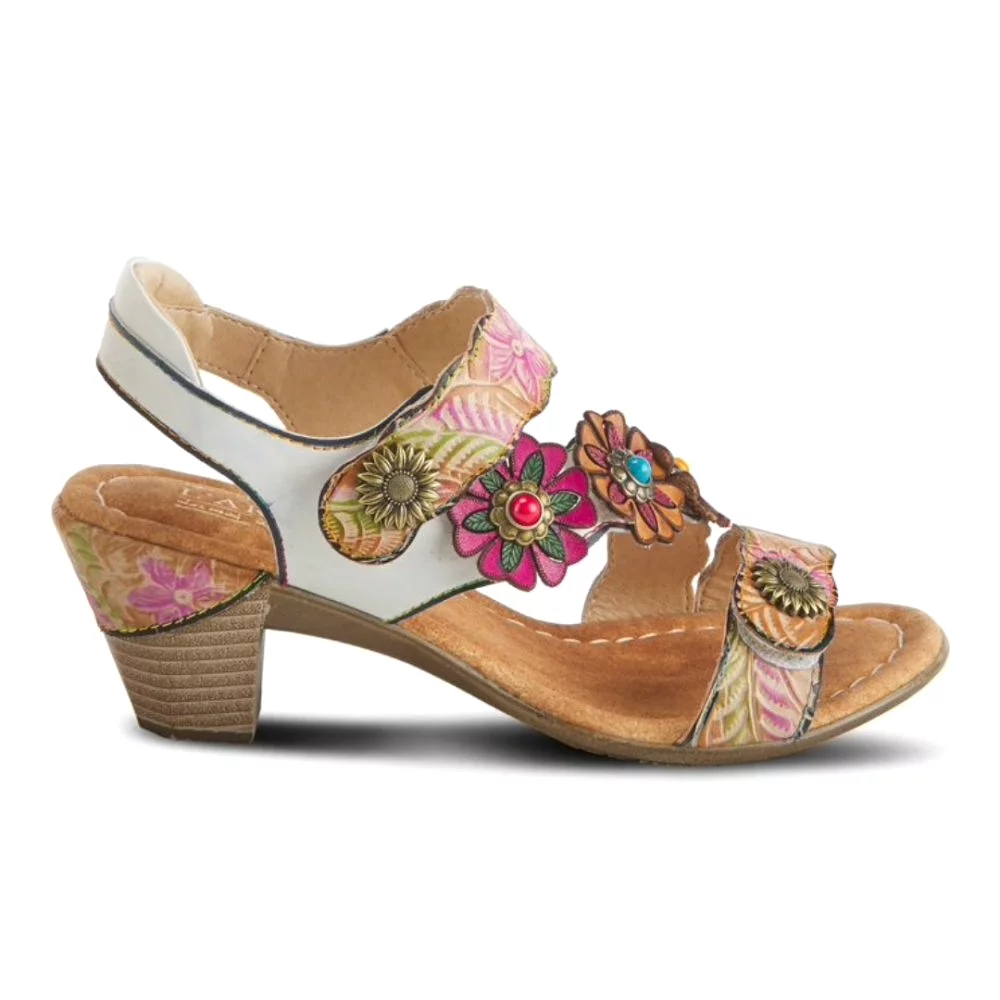 L'Artiste By Spring Step Women's Aromas - White Multi