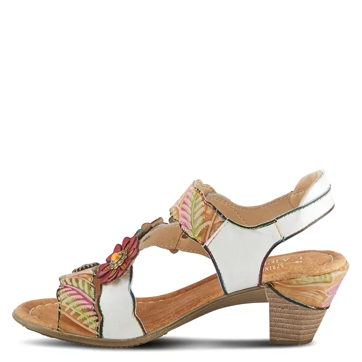 L'Artiste By Spring Step Women's Aromas - White Multi