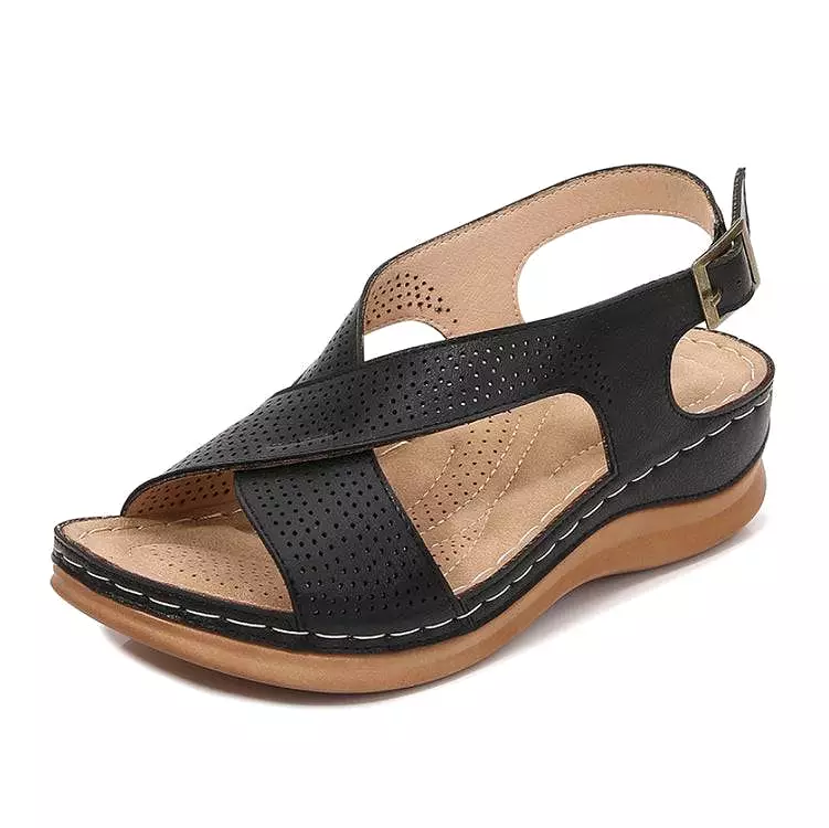 Libiyi Solid Color Casual Women's Sandals