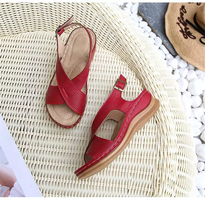 Libiyi Solid Color Casual Women's Sandals