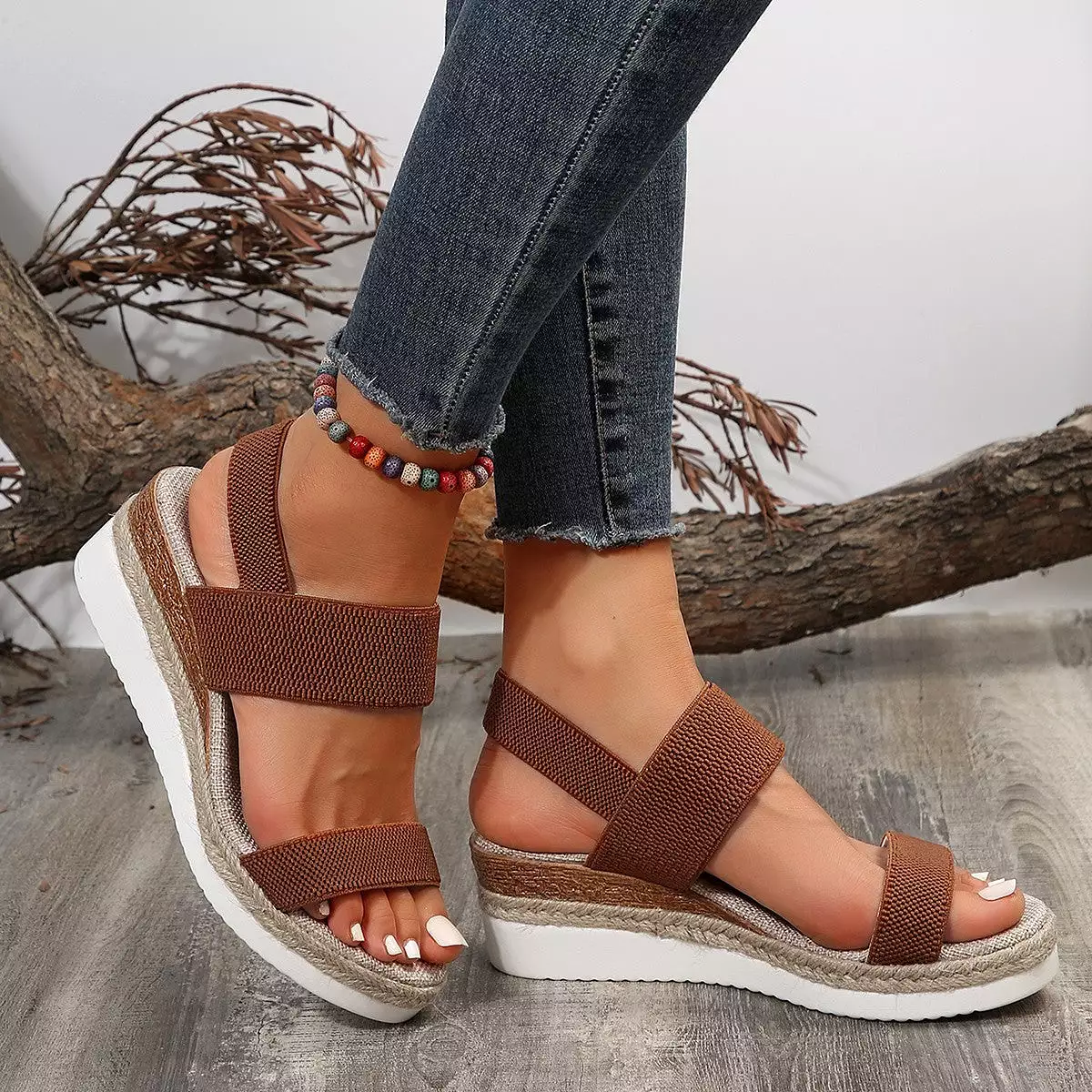 Libiyi Women's Comfy Wedge Heel Sandals